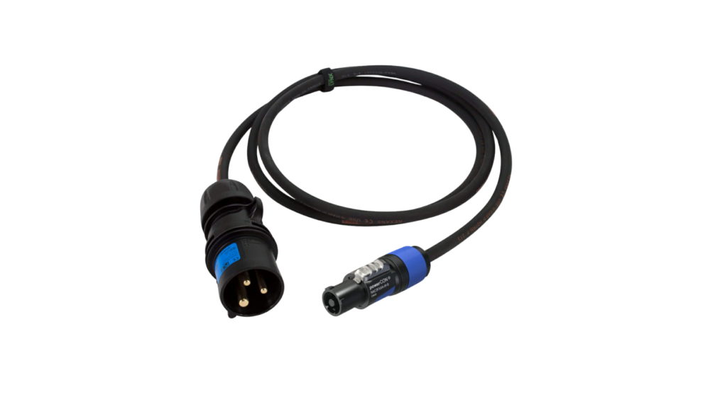 16amp to PowerCON Cable 1m