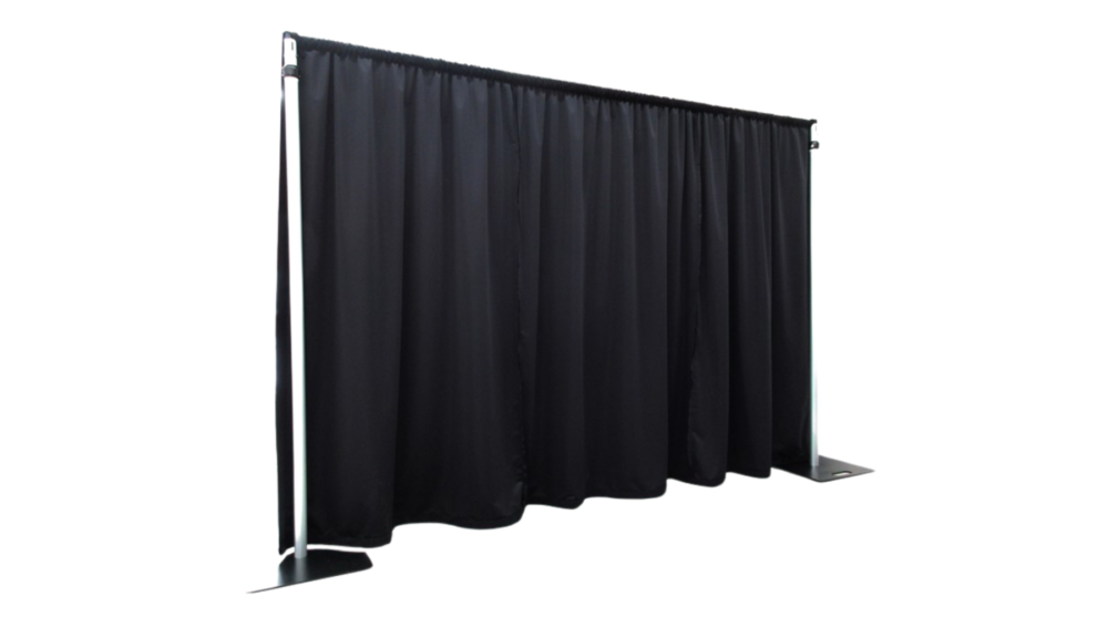 Black Molton Drape 3m x 5m