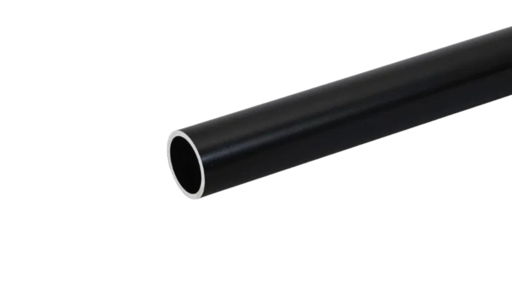 Black Aluminium Tube - 48.3x4mm (Various Lengths)