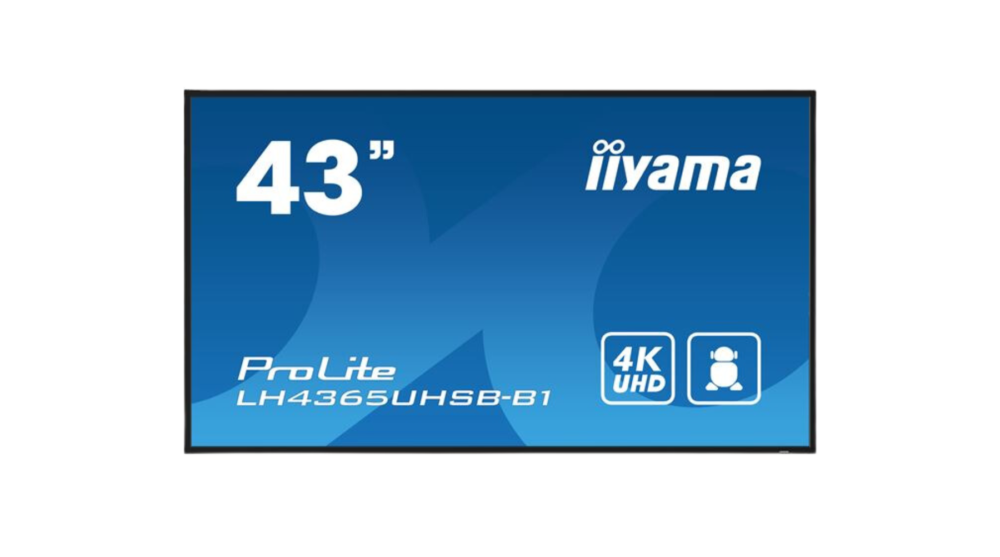 iiyama 43" PROLITE LH4365UHSB-B1 4k 800 Display